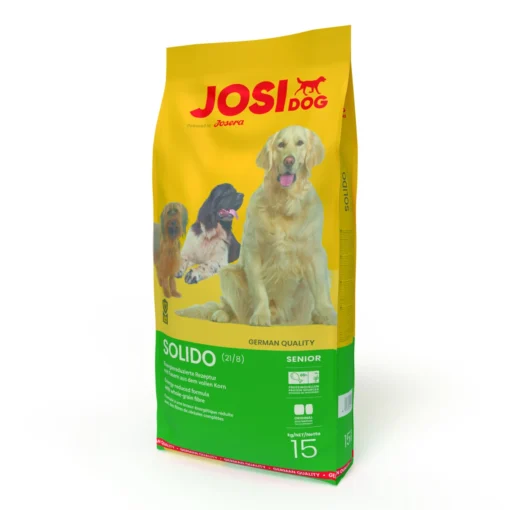 Josera JosiDog Solido -Bell Oliebe Verkäufe 4032254770671 hund josidog solido 15kg seitlich