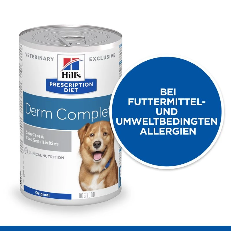 Hill's Canine Derm Complete Dosenfutter 4 Hill's Canine Derm Complete Dosenfutter – Bild 4
