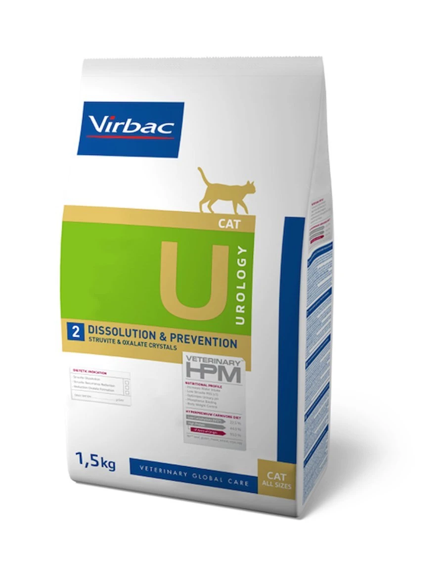 Virbac Veterinary HPM Cat Urology 2 Dissolution & Prevention 1 Virbac Veterinary HPM Cat Urology 2 Dissolution & Prevention