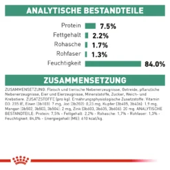 Royal Canin Satiety Weight Management Nassfutter Katze -Bell Oliebe Verkäufe 9003579006146 42 71