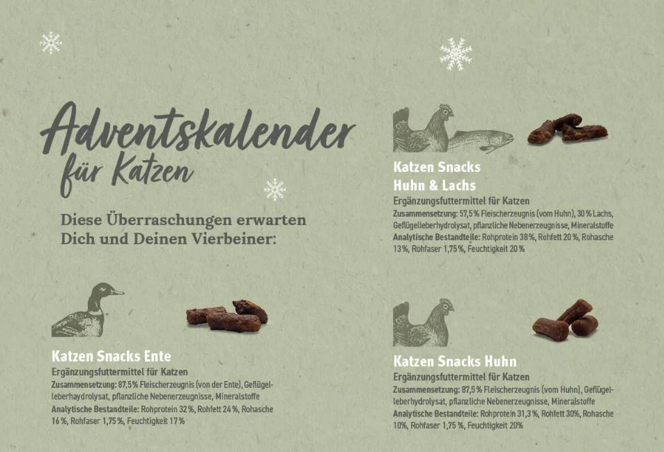 AniForte Adventskalender 2023 Für Katzen 2 AniForte Adventskalender 2023 Für Katzen – Bild 2