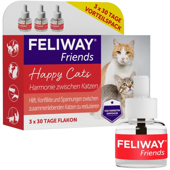 FELIWAY FRIENDS 3x30 Tage Vorteilspack 1 FELIWAY FRIENDS 3x30 Tage Vorteilspack
