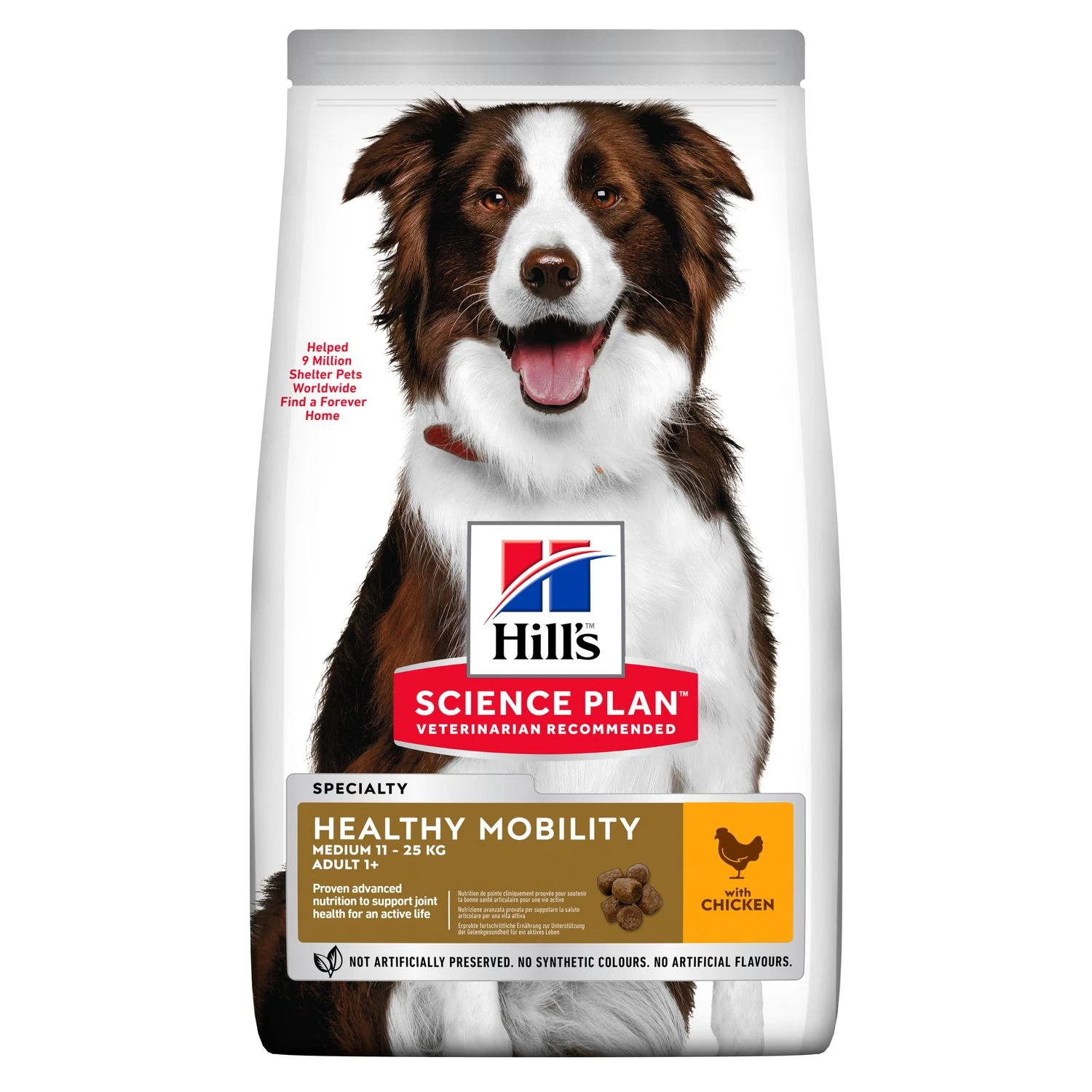 Hill's Science Plan Healthy Mobility Medium Adult Hundefutter 1 Hill's Science Plan Healthy Mobility Medium Adult Hundefutter