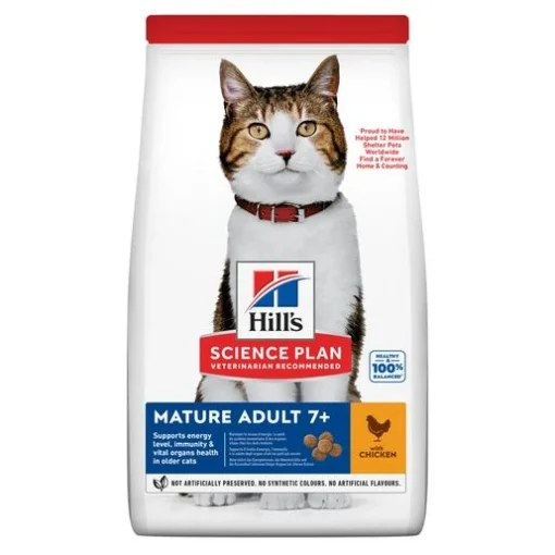 Hill's Science Plan Katze Mature Adult 7+ Huhn -Bell Oliebe Verkäufe hil604098 neu