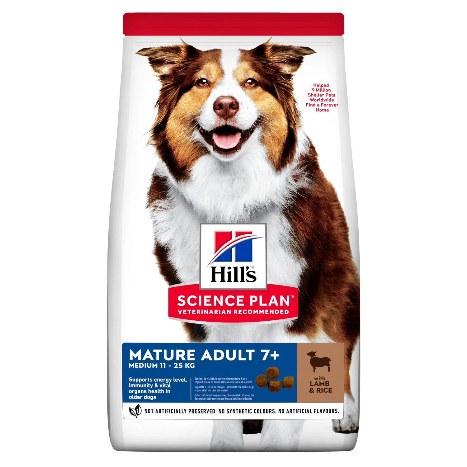 Hill's Hills Science Plan Hund Mature Adult 7+ Medium Lamm Und Reis 1 Hill's Hills Science Plan Hund Mature Adult 7+ Medium Lamm Und Reis