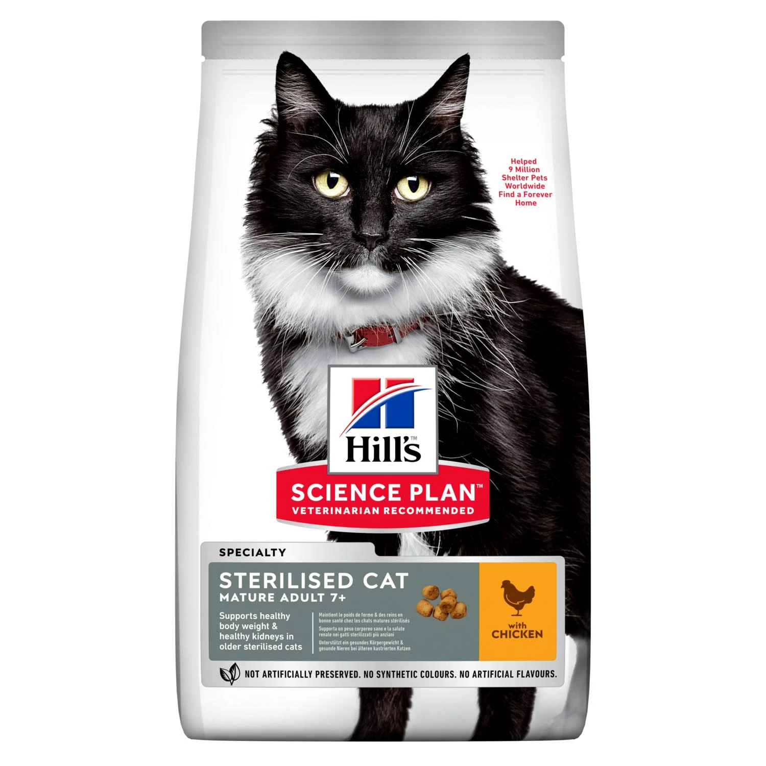 Hill's Science Plan Sterilised Mature Adult 7+ Katzenfutter 1 Hill's Science Plan Sterilised Mature Adult 7+ Katzenfutter